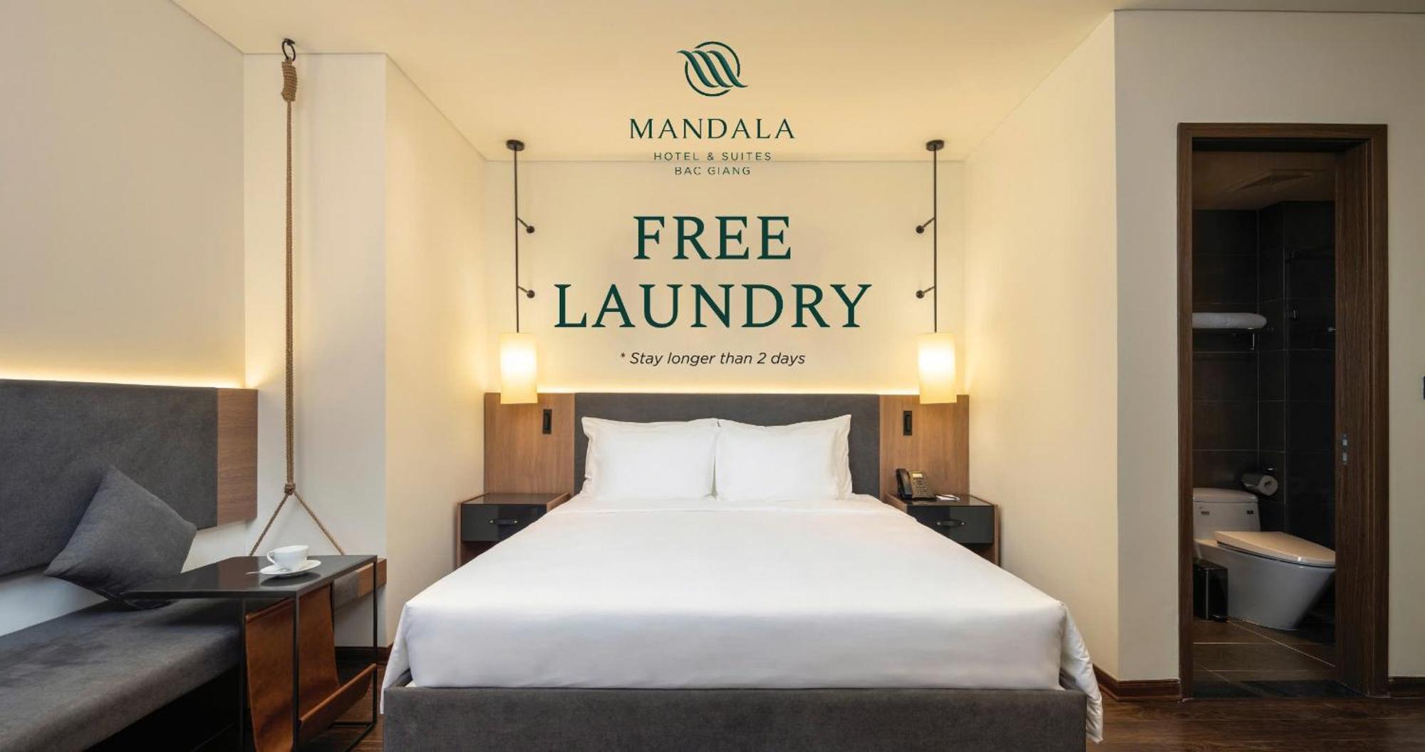 Mandala Hotel & Suites Bac Giang Exterior foto